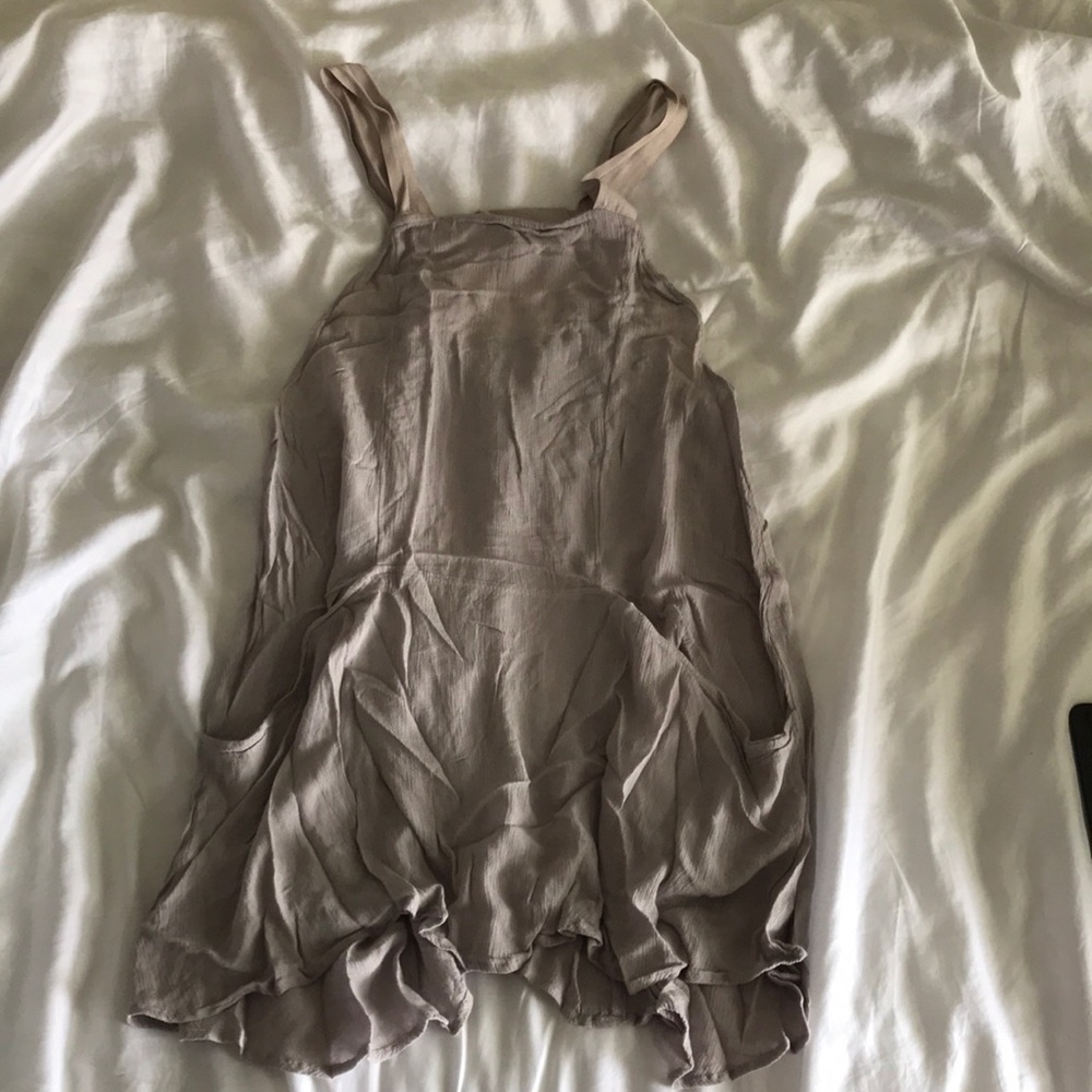 Grey free people dress